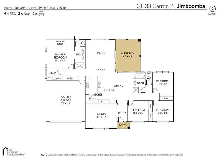 Floorplan of Homely house listing, 31 Carron Place, Jimboomba QLD 4280