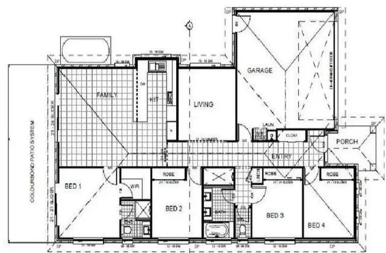 Floorplan of Homely house listing, 2 Deborah Drive, Collingwood Park QLD 4301