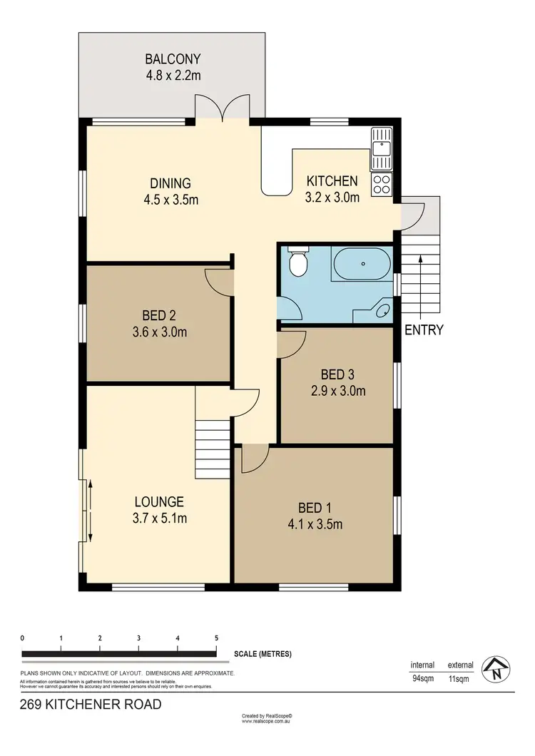 Floorplan of Homely house listing, 269 Kitchener Road, Stafford Heights QLD 4053