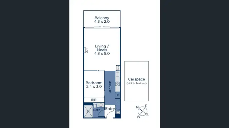 Floorplan of Homely apartment listing, 212/828 Burke Road, Camberwell VIC 3124