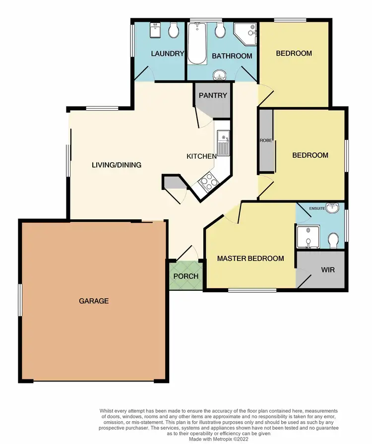 Floorplan of Homely house listing, 18A Byron Street, Beresfield NSW 2322