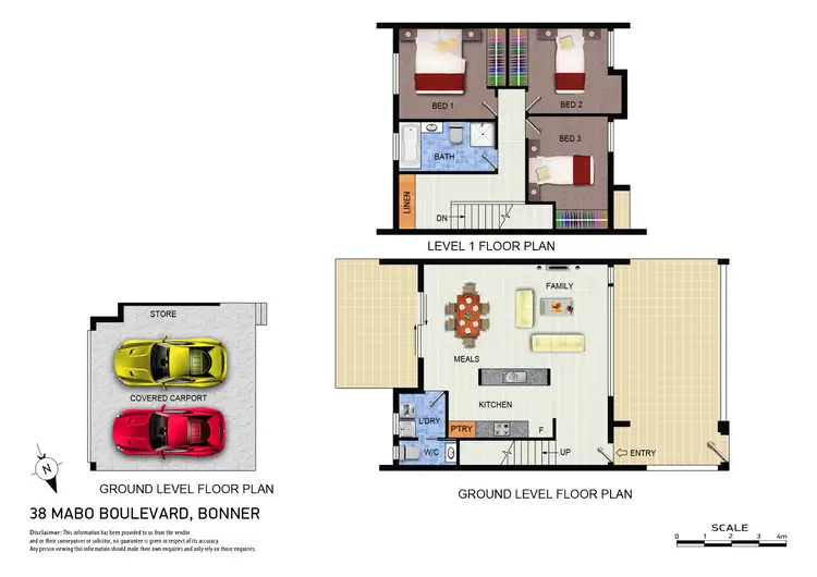 Floorplan of Homely house listing, 38 Mabo Boulevard, Bonner ACT 2914