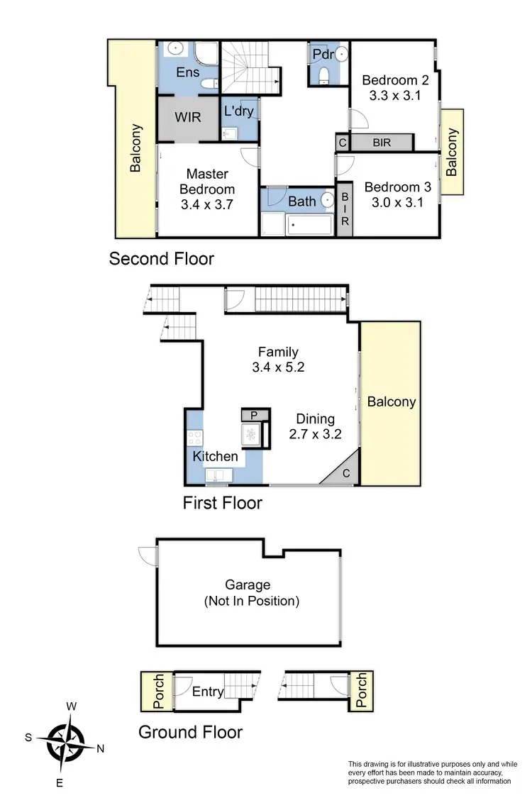 Floorplan of Homely house listing, 77a Keneally Street, Dandenong VIC 3175