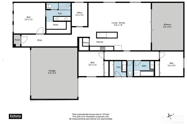 Floorplan of Homely house listing, 4 VINE STREET, Yarrawonga VIC 3730