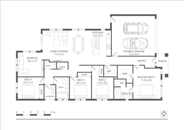 Floorplan of Homely house listing, 14 Curlew Way, Cowes VIC 3922