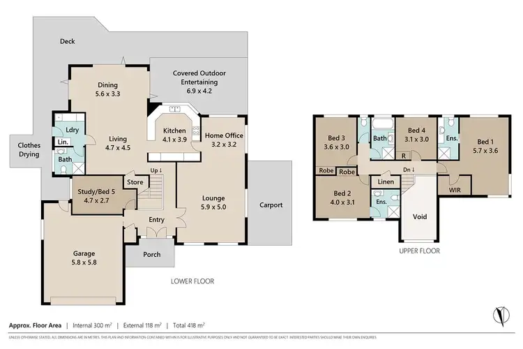 Floorplan of Homely house listing, 59 Edson Street, Kenmore QLD 4069