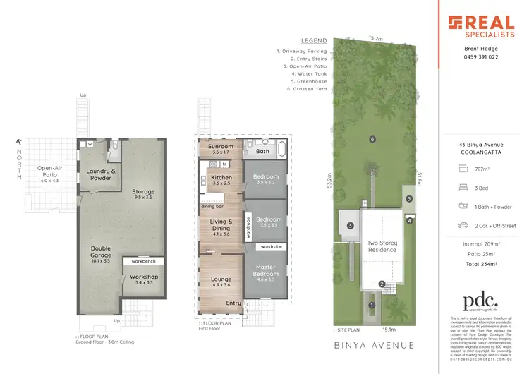 Floorplan of Homely house listing, 43 Binya Avenue, Coolangatta QLD 4225