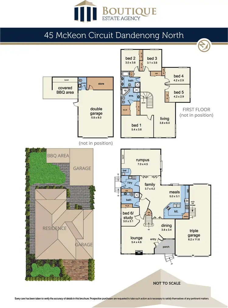 Floorplan of Homely house listing, 45 McKeon Circuit, Dandenong North VIC 3175