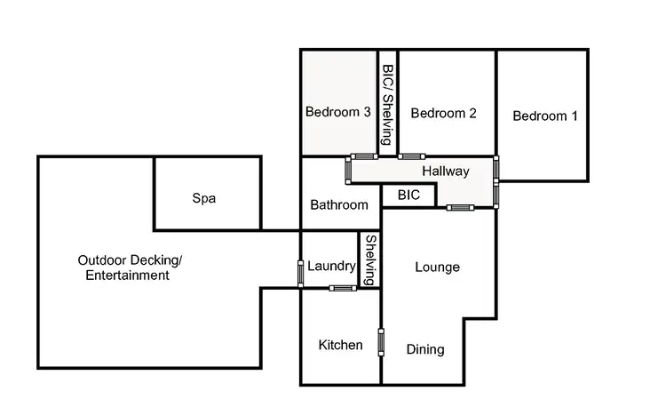 Floorplan of Homely house listing, 14 Moulder Street, Dimboola VIC 3414