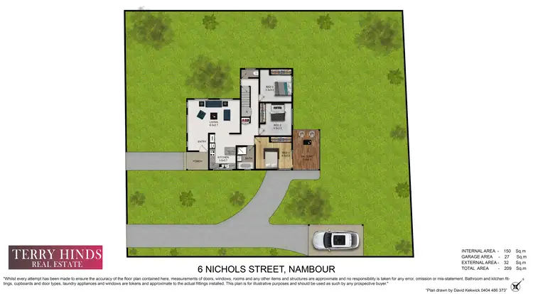 Floorplan of Homely house listing, 6 NICHOLS STREET, Nambour QLD 4560