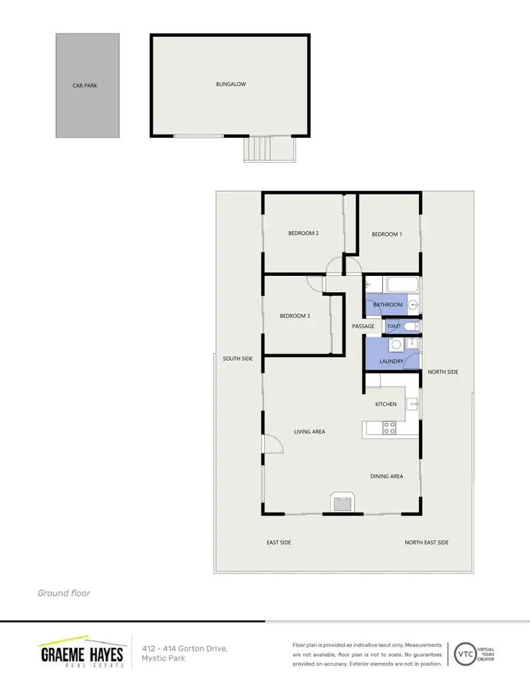 Floorplan of Homely house listing, 412 Gorton Drive, Mystic Park VIC 3579
