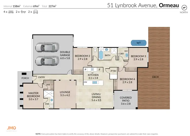 Floorplan of Homely house listing, 51 Lynbrook Avenue, Ormeau QLD 4208