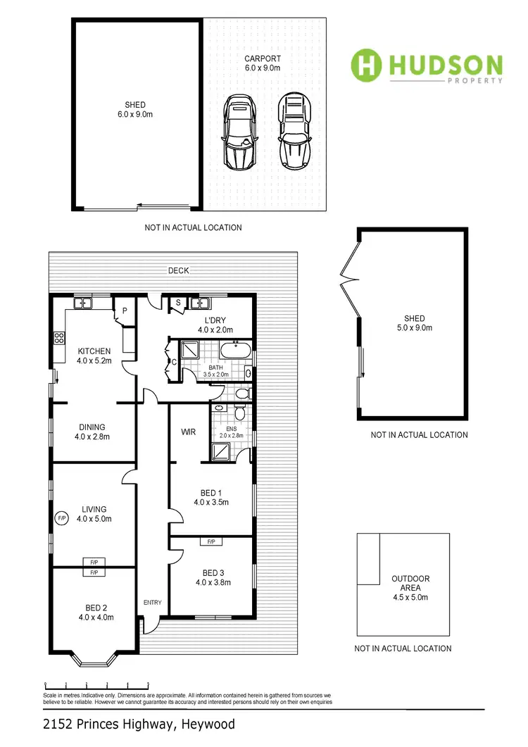 Floorplan of Homely rural property listing, 2152 Princes Highway, Heywood VIC 3304