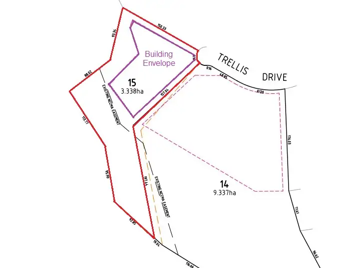 Floorplan of Homely rural property listing, 109 Trellis Drive, Heathcote VIC 3523