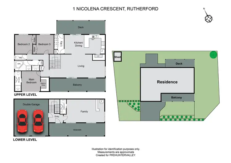 Floorplan of Homely house listing, 1 Nicolena Crescent, Rutherford NSW 2320