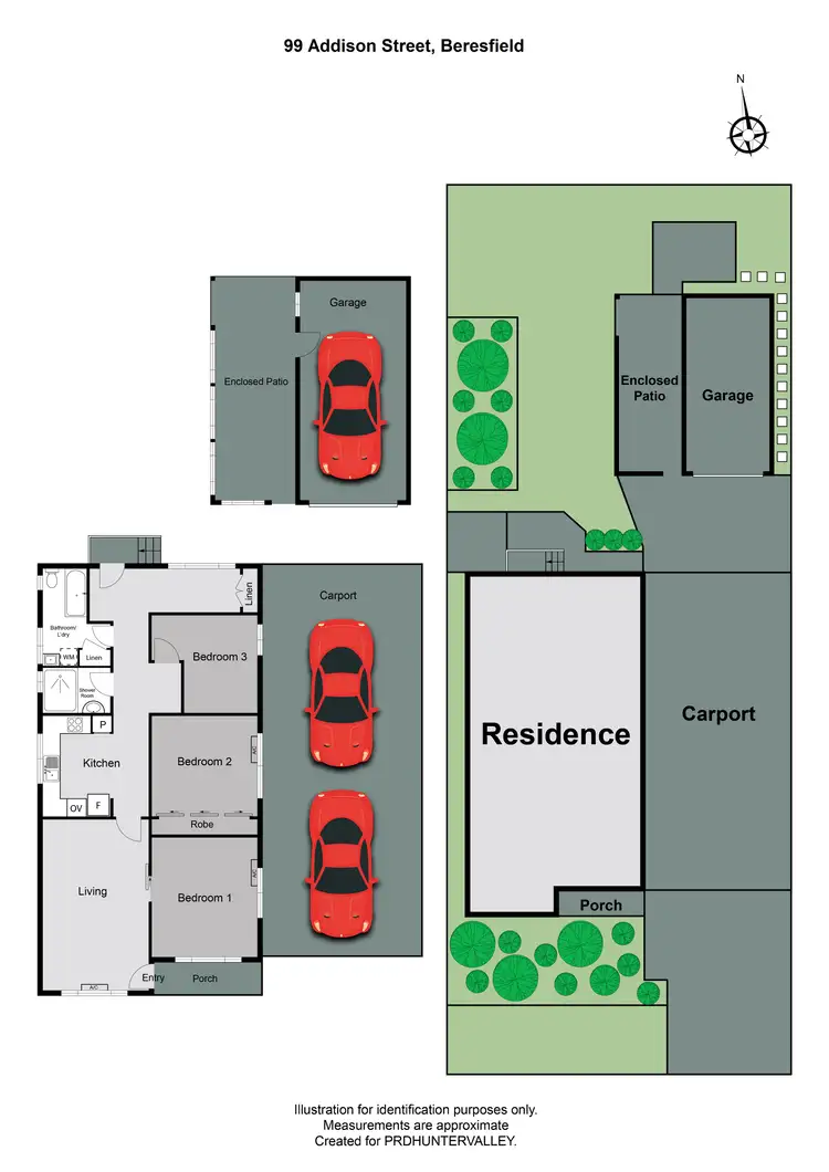 Floorplan of Homely house listing, 99 Addison Street, Beresfield NSW 2322