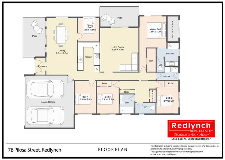 Floorplan of Homely house listing, 7B PILOSA STREET, Redlynch QLD 4870