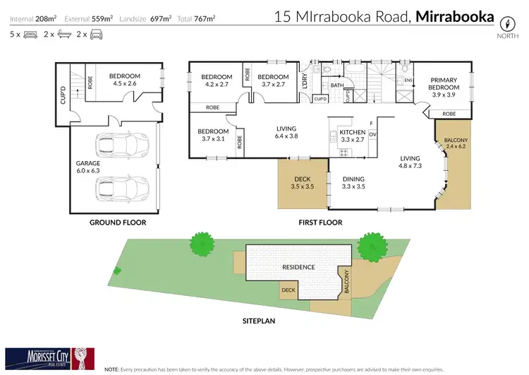 Floorplan of Homely house listing, 15 Mirrabooka Road, Mirrabooka NSW 2264
