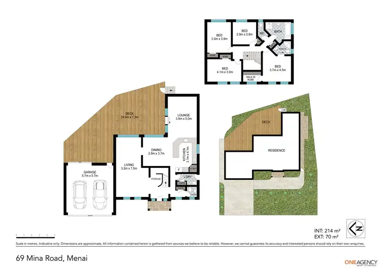 Floorplan of Homely house listing, 69 Mina Road, Menai NSW 2234