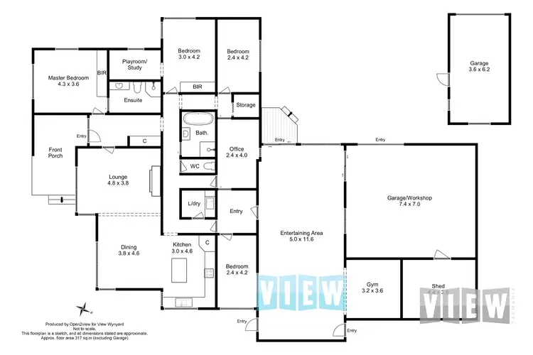Floorplan of Homely house listing, 16a Saunders Street, Wynyard TAS 7325