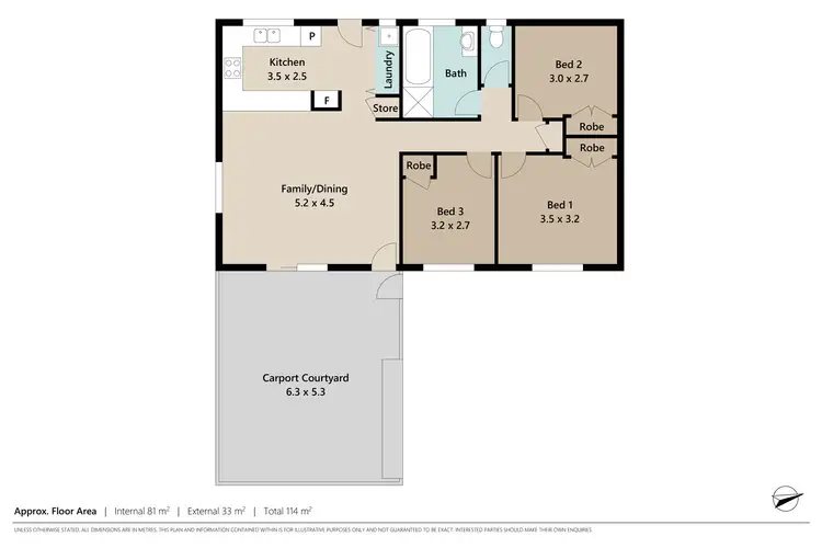 Floorplan of Homely unit listing, 1/106 Smith Road, Woodridge QLD 4114
