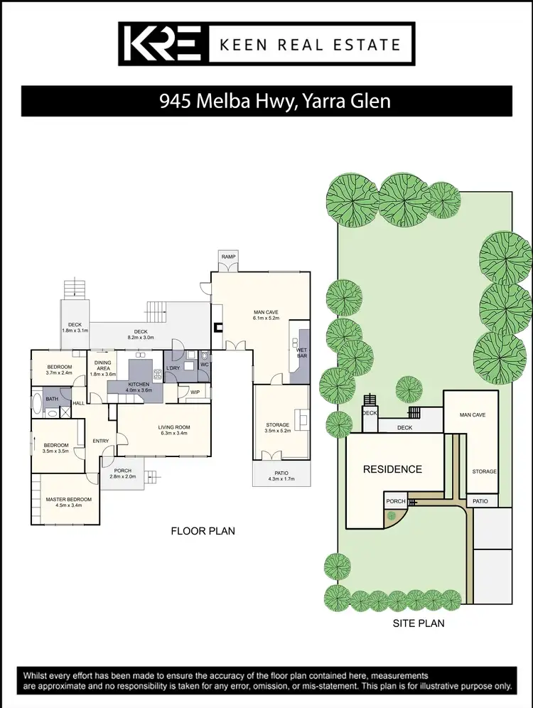 Floorplan of Homely house listing, 945 Melba Highway, Yarra Glen VIC 3775