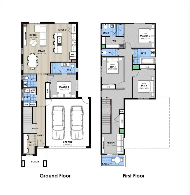 Floorplan of Homely house listing, 51 Skypac Drive, Truganina VIC 3029