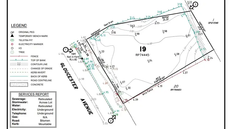 Floorplan of Homely land listing, 100 Gloucester Avenue, Hideaway Bay QLD 4800