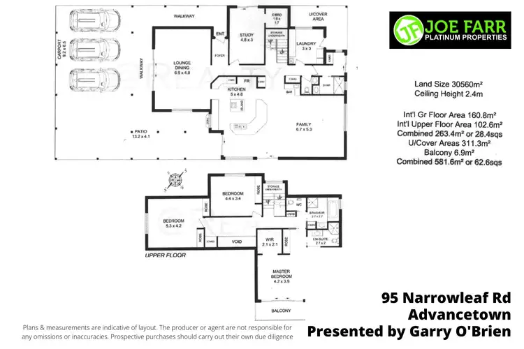 Floorplan of Homely rural property listing, 95 Narrowleaf Road, Advancetown QLD 4211
