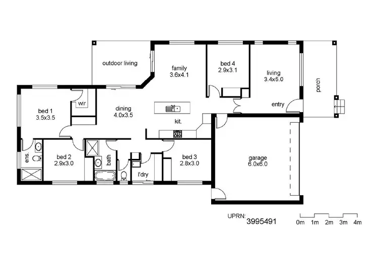 Floorplan of Homely house listing, Address available on request