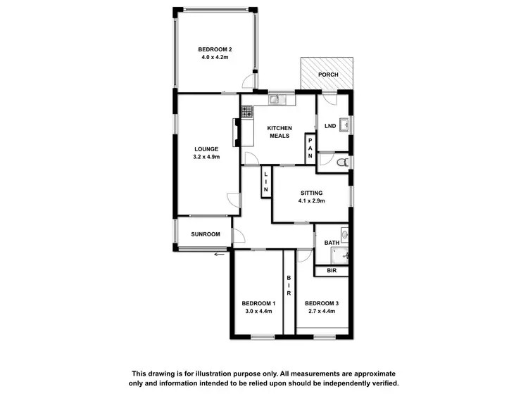 Floorplan of Homely house listing, 2 Blyth Street, Mount Gambier SA 5290