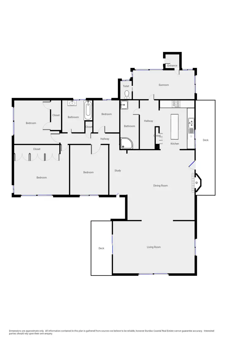 Floorplan of Homely rural property listing, 1461 Heath Road, Gorae West VIC 3305