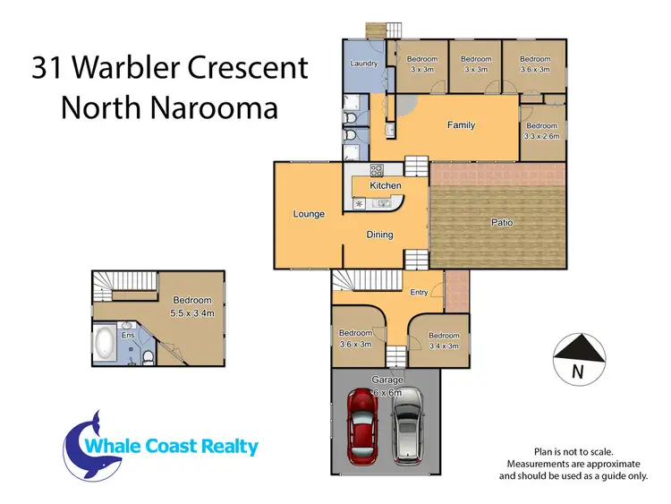 Floorplan of Homely house listing, 31 Warbler Crescent, North Narooma NSW 2546