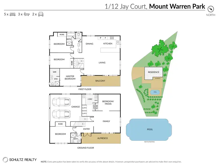 Floorplan of Homely house listing, 1/12 Jay Court, Mount Warren Park QLD 4207
