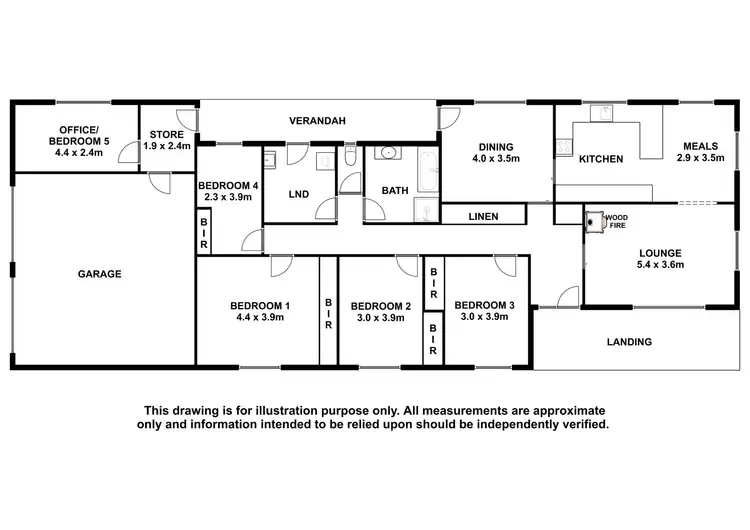 Floorplan of Homely house listing, 288 Jubilee Highway West, Suttontown SA 5291