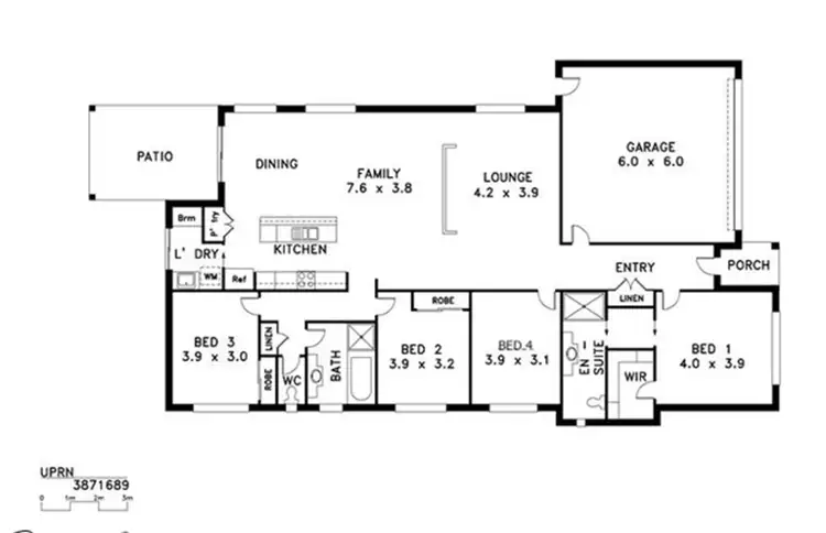 Floorplan of Homely house listing, Address available on request