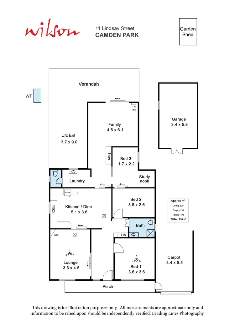 Floorplan of Homely house listing, 11 Lindsay Street, Camden Park SA 5038