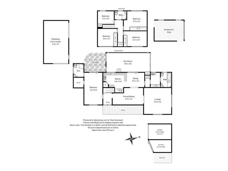 Floorplan of Homely rural property listing, 58 Appleby Rd, Northdown TAS 7307