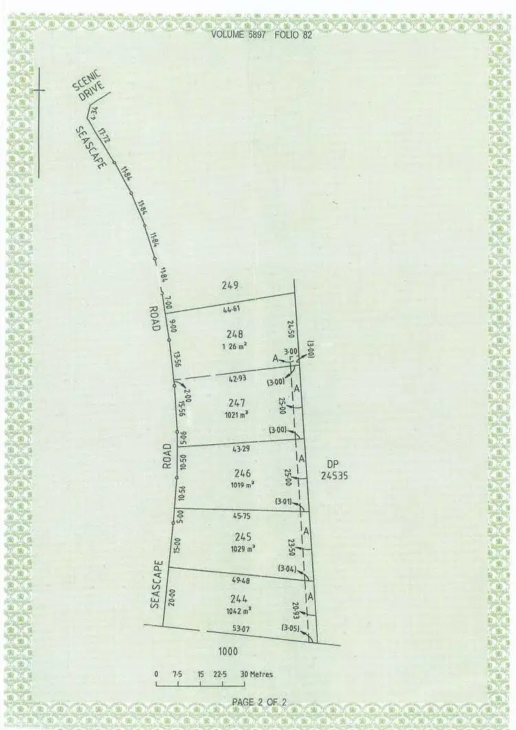 Floorplan of Homely land listing, 13 Seascape Road, Point Turton SA 5575
