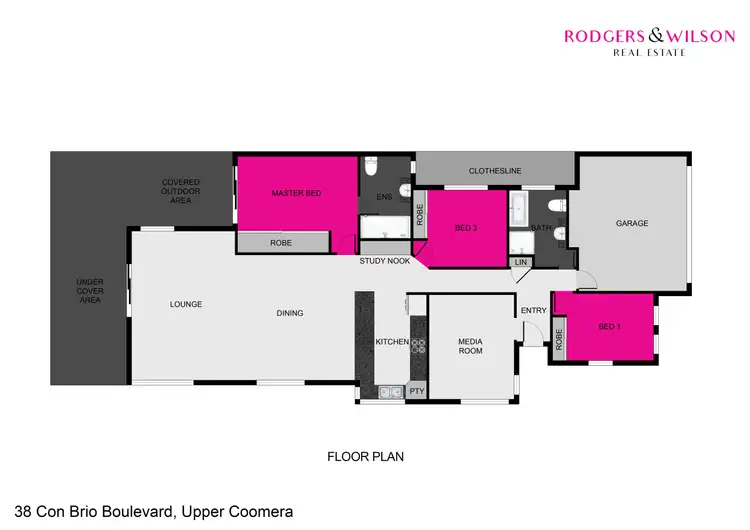 Floorplan of Homely house listing, 38 Con Brio Boulevard, Upper Coomera QLD 4209