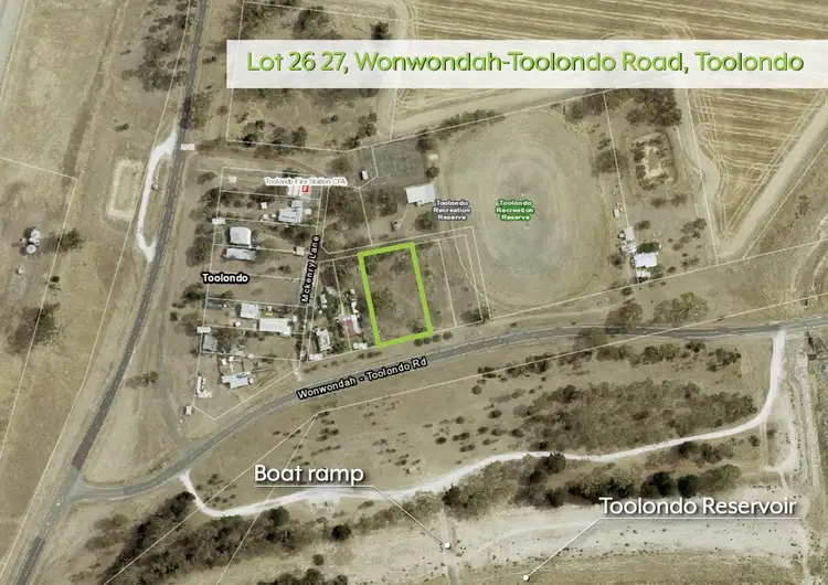 Floorplan of Homely land listing, LOT 26 27 Wonwondah-Toolondo Road, Toolondo VIC 3401