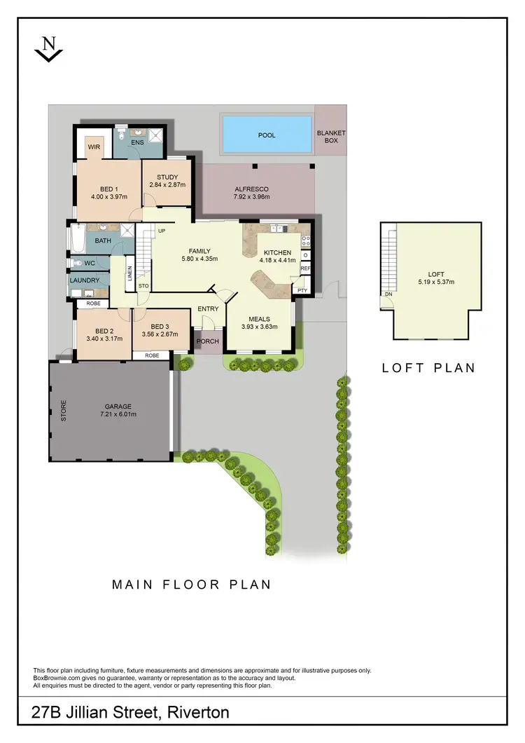Floorplan of Homely house listing, 27B Jillian Street, Riverton WA 6148