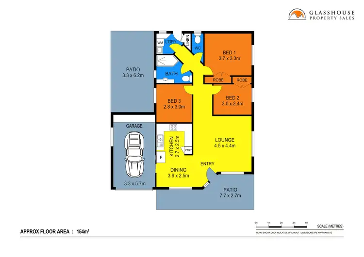 Floorplan of Homely villa listing, 58/466 Steve Irwin Way, Beerburrum QLD 4517