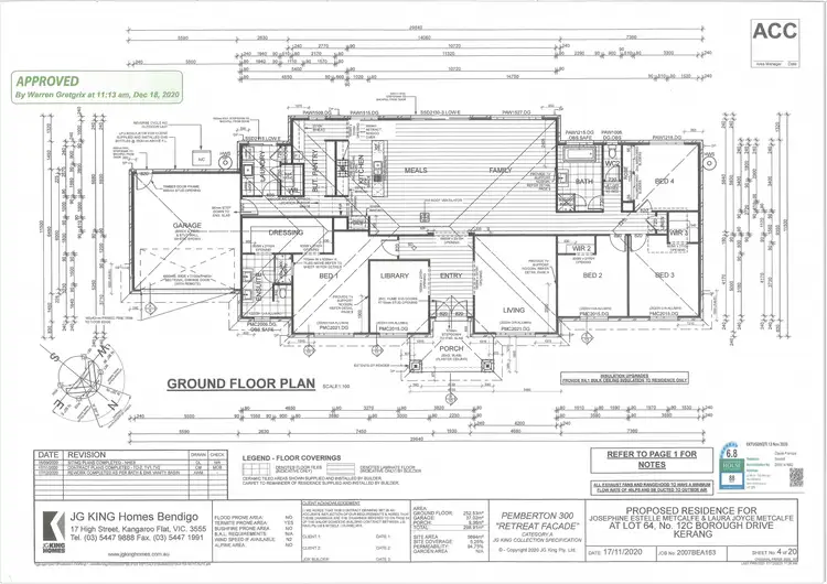Floorplan of Homely house listing, 12C Borough Drive, Kerang VIC 3579