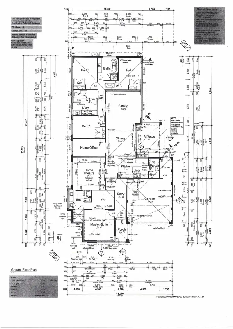 Floorplan of Homely house listing, 11 Kewarra Avenue, Burns Beach WA 6028
