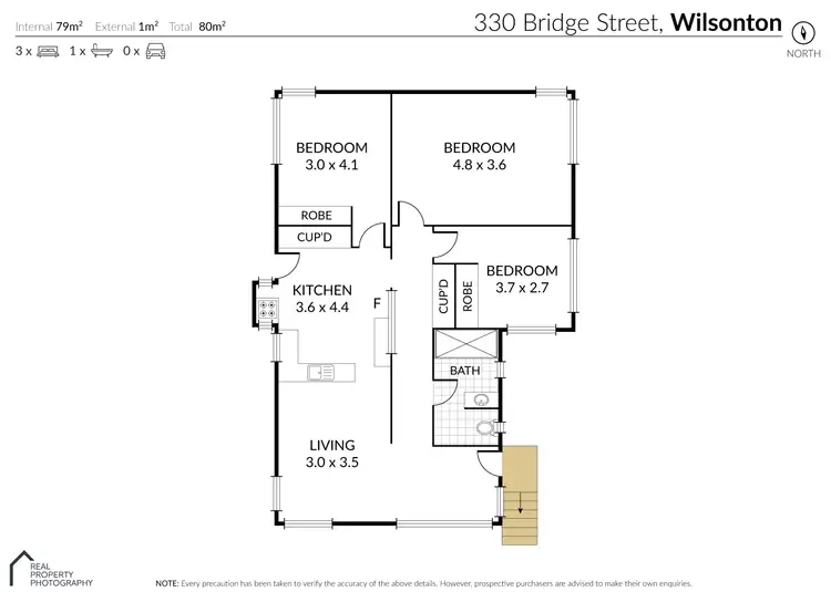 Floorplan of Homely house listing, 330 Bridge Street, Wilsonton QLD 4350