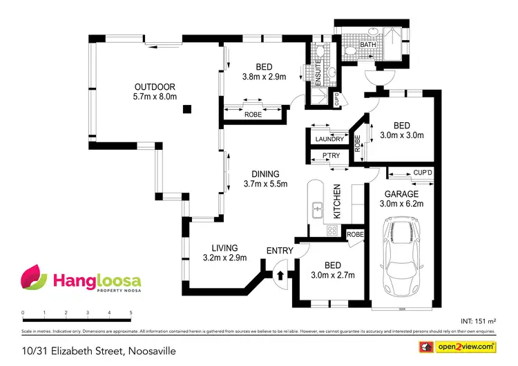 Floorplan of Homely unit listing, 10/31 Elizabeth Street, Noosaville QLD 4566