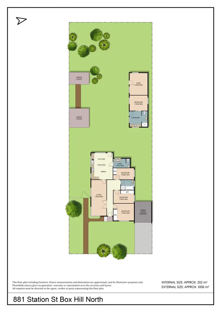 Floorplan of Homely house listing, 881 Station Street, Box Hill North VIC 3129