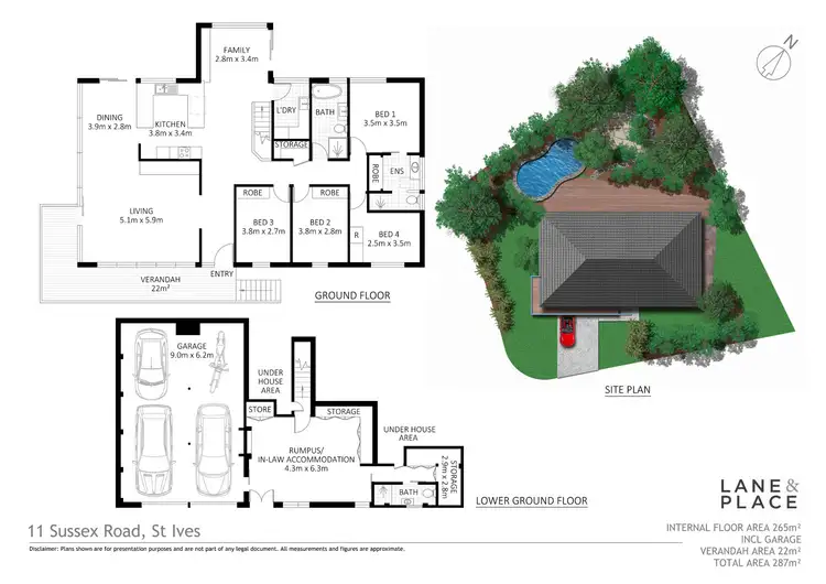Floorplan of Homely house listing, 11 Sussex Road, St Ives NSW 2075