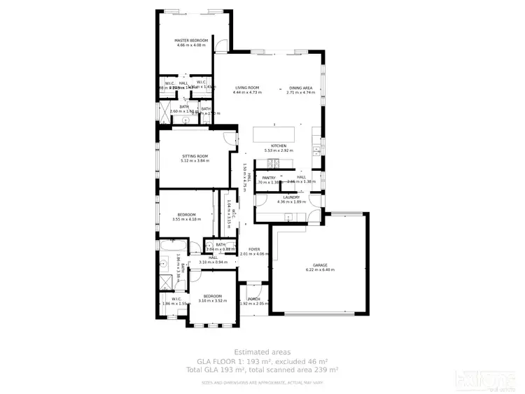 Floorplan of Homely house listing, 53 Peter Thomson Circuit, Yarrawonga VIC 3730